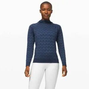 Lululemon Rest Less Hoodie *Relaxed Women's - Code Blue - Size Large EUC